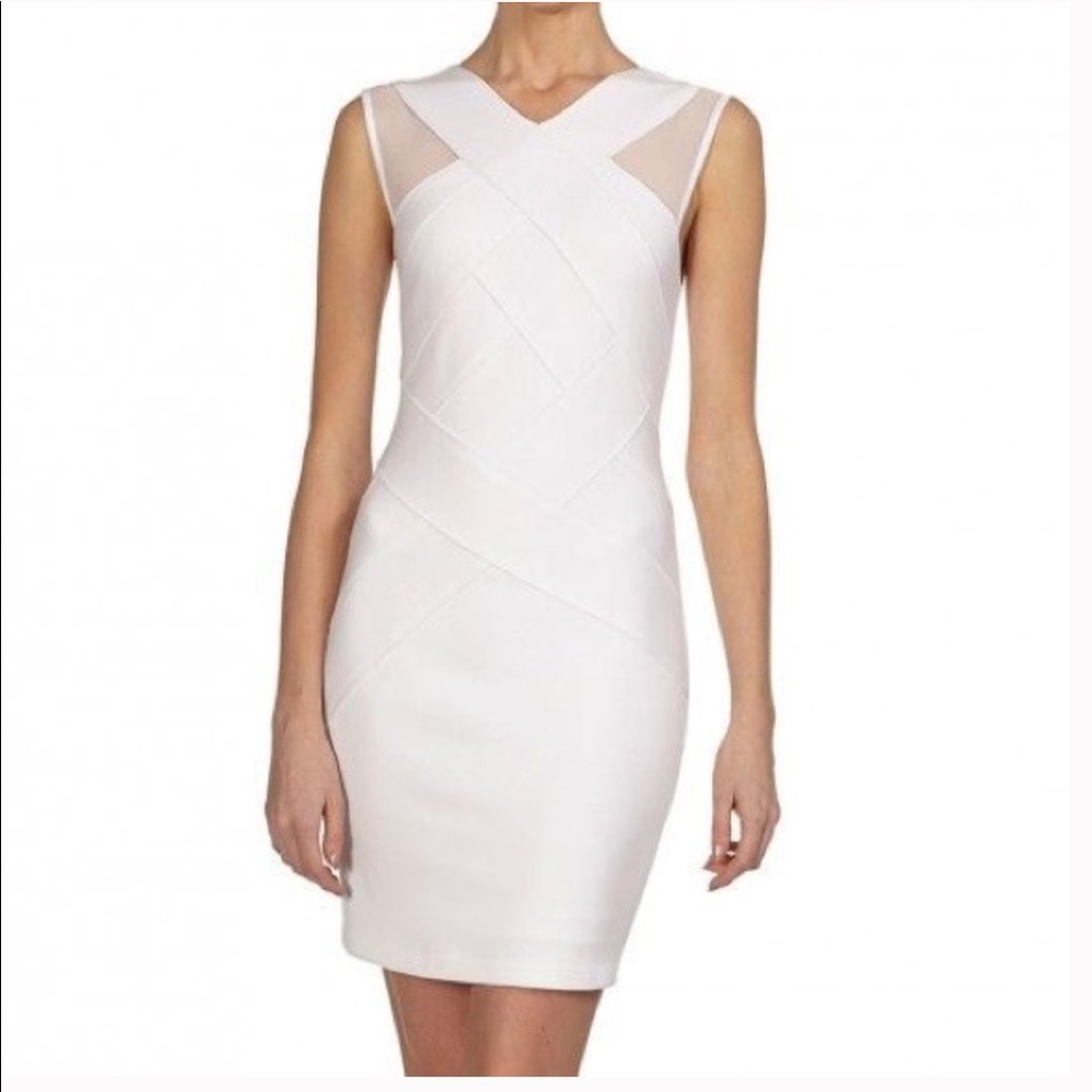 Bailey44 White Art District Dress
